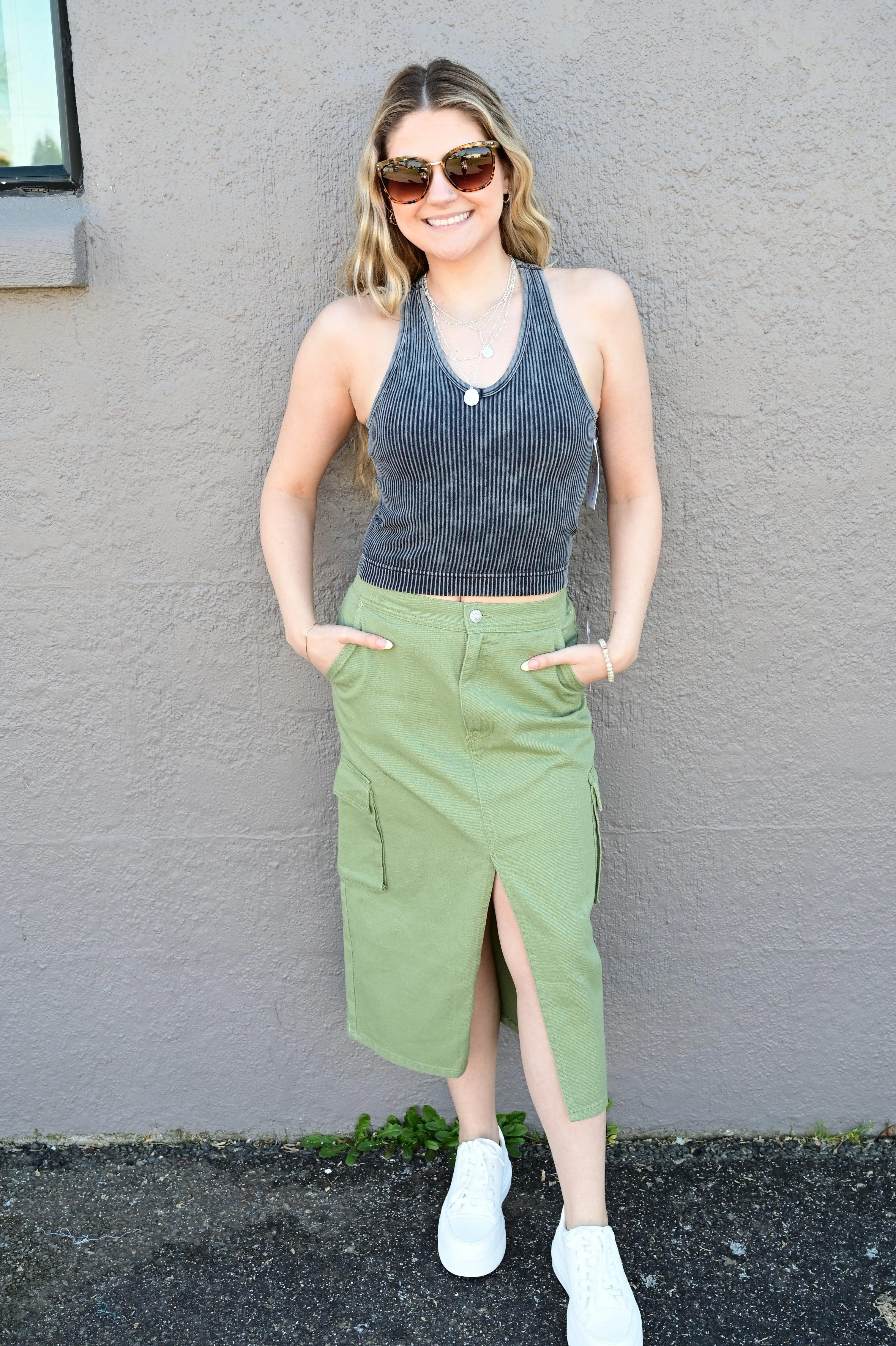 Saloon Swinger Bra Padded Tank Top S-XL