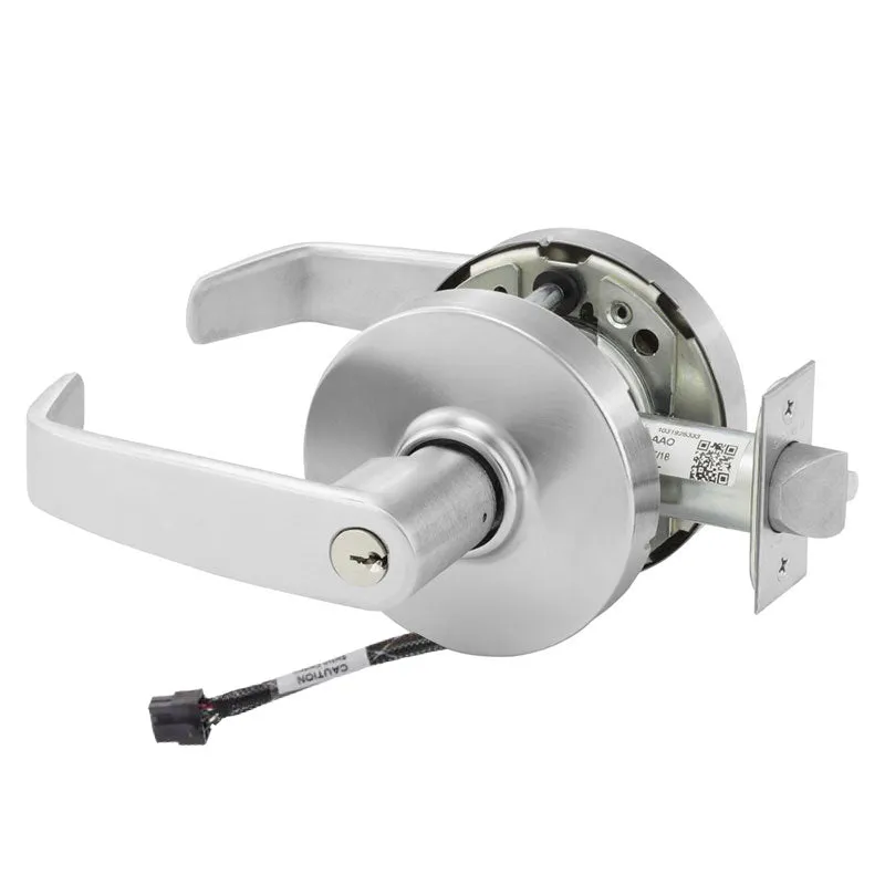Sargent 10XG70-LL Fail Safe Cylindrical Electromechanical Lock, LA Keyway, L Rose, L Lever, Grade 1,