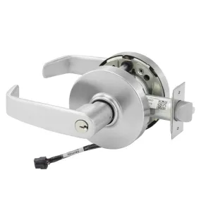 Sargent 10XG70-LL Fail Safe Cylindrical Electromechanical Lock, LA Keyway, L Rose, L Lever, Grade 1,