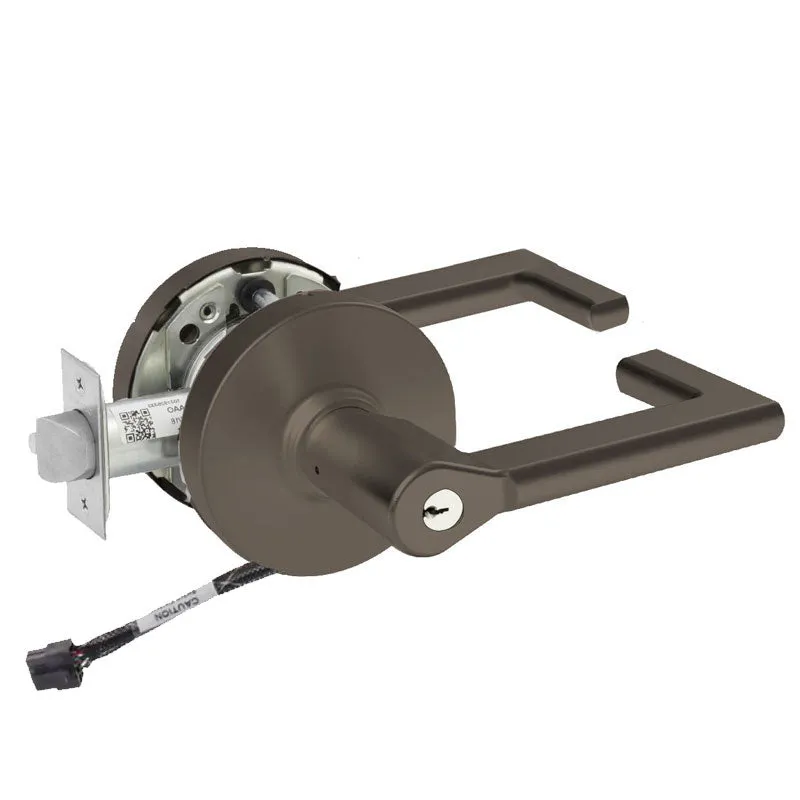 Sargent 10XG70-LND Fail Safe Cylindrical Electromechanical Lock, LA Keyway, L Rose, ND Lever, Grade 1