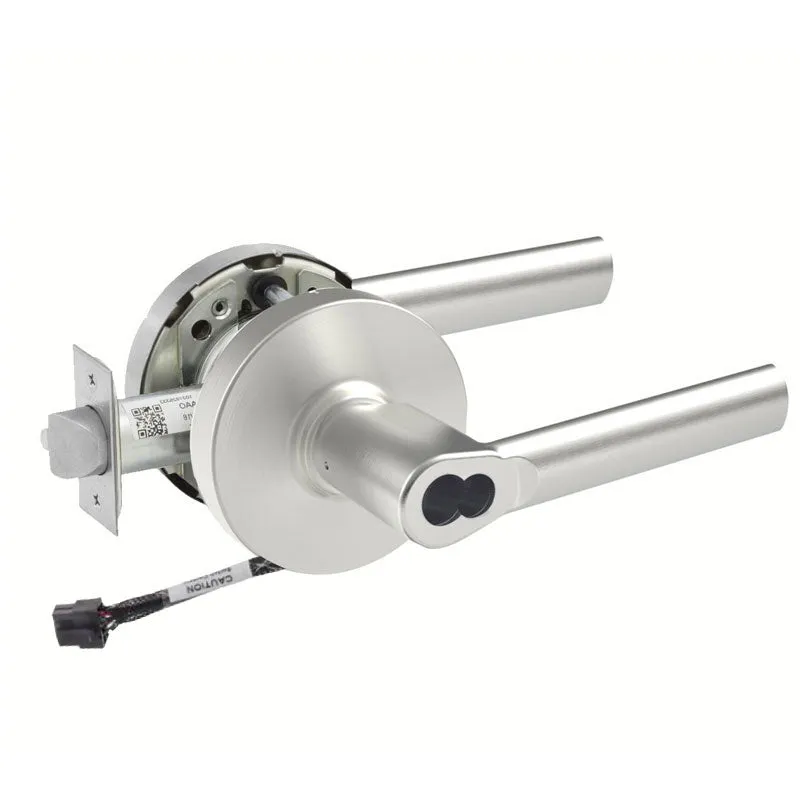 Sargent 60-10XG70-LMB Fail Safe Cylindrical Electromechanical Lock, LFIC Less Core, L Rose, MB Lever, Grade 1