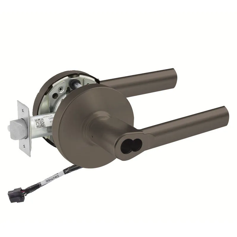 Sargent 60-10XG70-LMB Fail Safe Cylindrical Electromechanical Lock, LFIC Less Core, L Rose, MB Lever, Grade 1