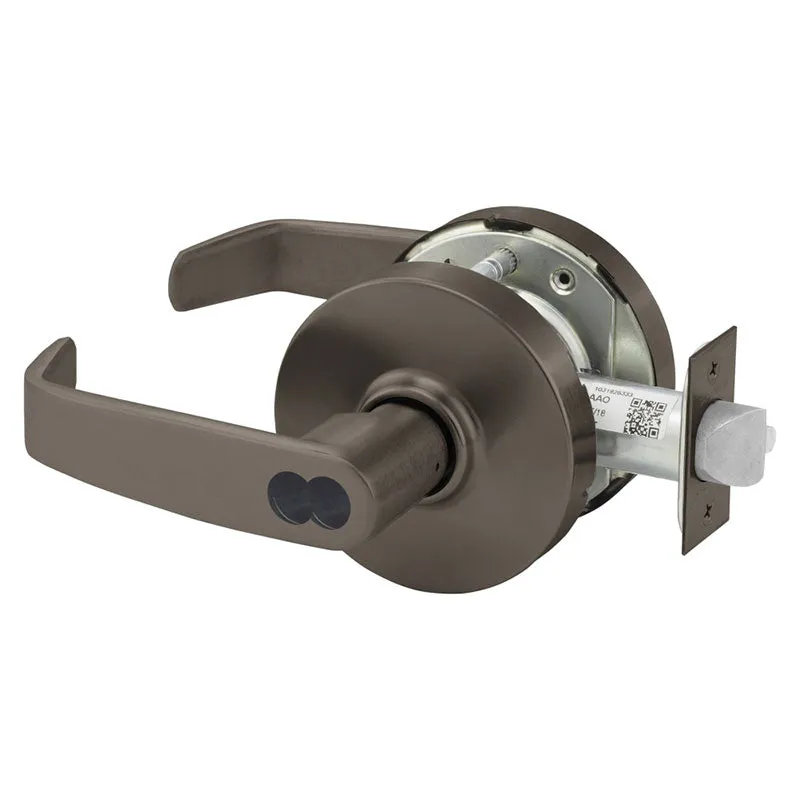 Sargent 70-10XG16-LL Cylindrical Lever Lock, Classroom Security, Apartment, Exit or Privacy Function, SFIC Less core, L Rose, L Lever, Grade 1