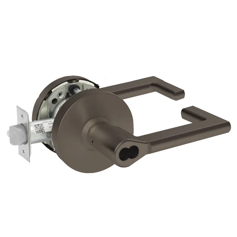 Sargent 70-10XG16-LND Cylindrical Lever Lock, Classroom Security, Apartment, Exit or Privacy Function, SFIC Less core, L Rose, ND Lever, Grade 1