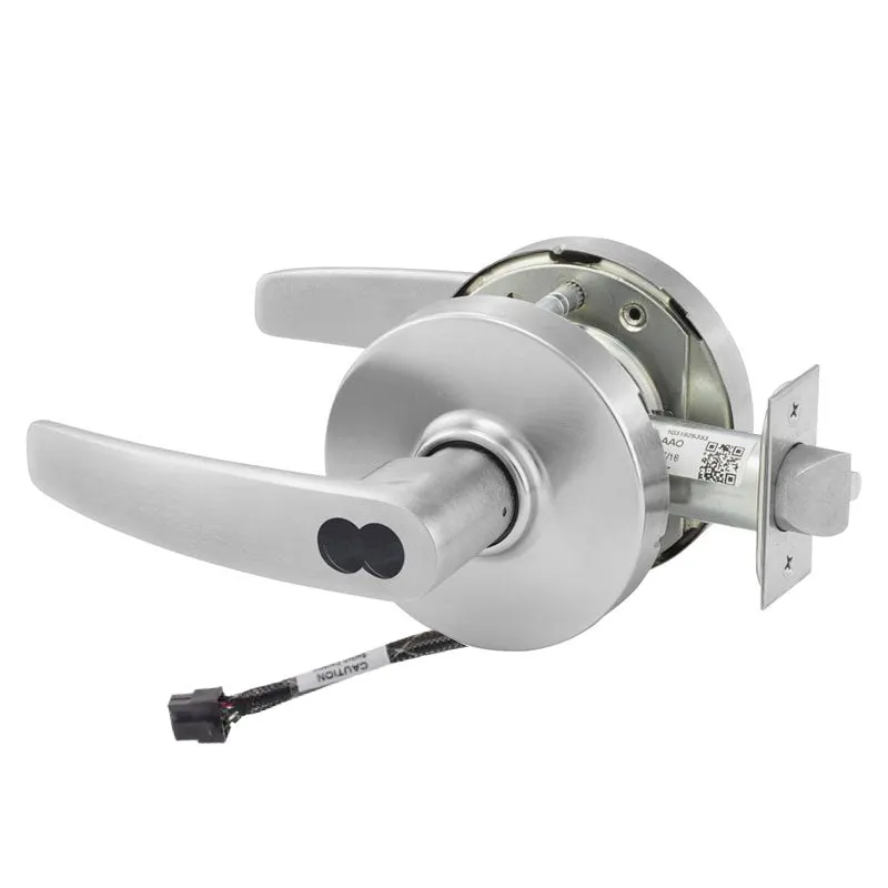 Sargent 70-10XG71-LB Fail Secure Cylindrical Electromechanical Lock, SFIC Less Core, L Rose, B Lever, Grade 1