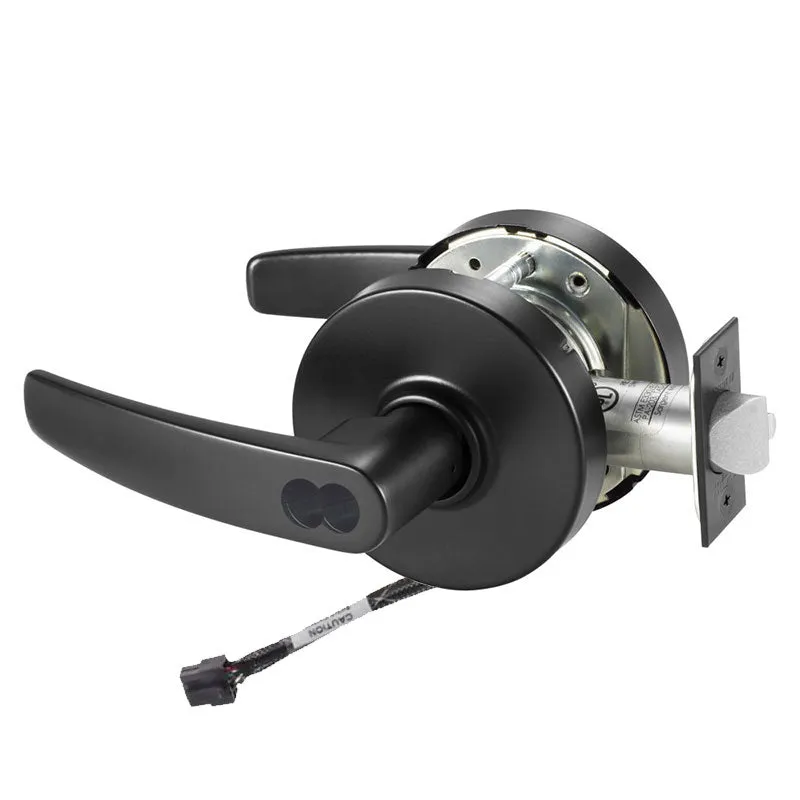 Sargent 70-10XG71-LB Fail Secure Cylindrical Electromechanical Lock, SFIC Less Core, L Rose, B Lever, Grade 1