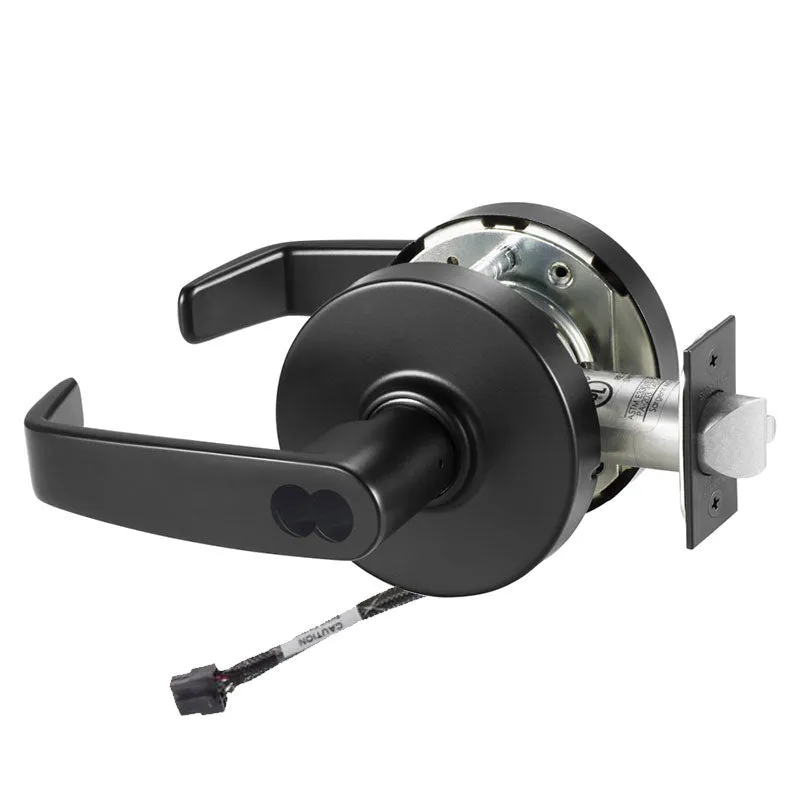 Sargent 70-10XG71-LL Fail Secure Cylindrical Electromechanical Lock, SFIC Less Core, L Rose, L Lever, Grade 1