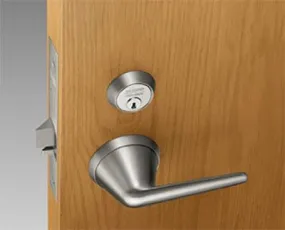 Sargent 70-8204-BHL-US32D  Ligature Resistant Storeroom Function Mortise Lock, Behavioral Health Trim, SFIC Less Core, Field Reversible