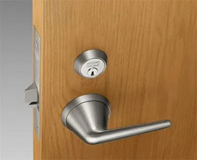 Sargent 70-8204-BHL-US32D  Ligature Resistant Storeroom Function Mortise Lock, Behavioral Health Trim, SFIC Less Core, Field Reversible