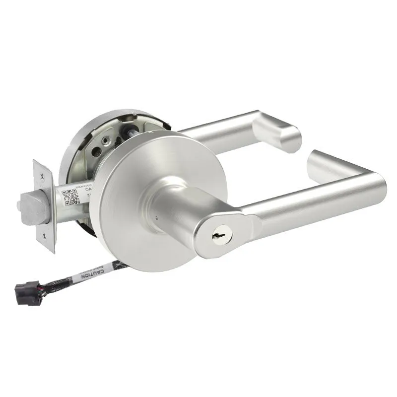 Sargent RX-10XG71-LMW Fail Secure Cylindrical Electromechanical Lock - Request to Exit, LA Keyway, L Rose, MW Lever, Grade 1