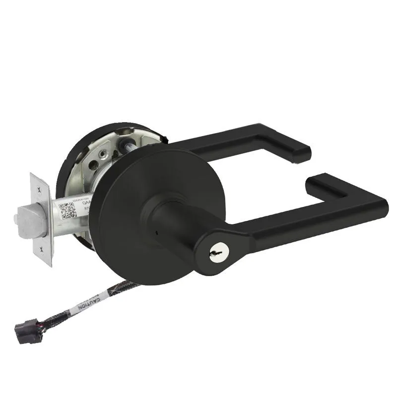 Sargent RX-10XG71-LND Fail Secure Cylindrical Electromechanical Lock - Request to Exit, LA Keyway, L Rose, ND Lever, Grade 1