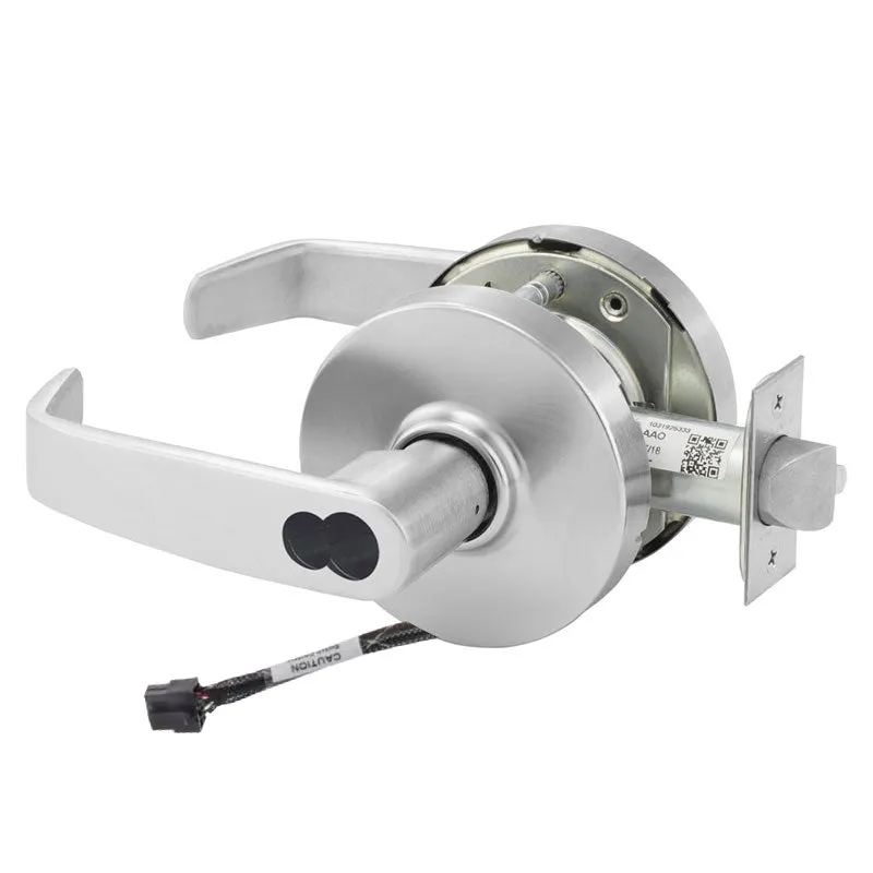 Sargent RX-60-10XG70-LL Fail Safe Cylindrical Electromechanical Lock - Request to Exit, LFIC Less Core, L Rose, L Lever, Grade 1
