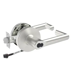 Sargent RX-60-10XG71-LMW Fail Secure Cylindrical Electromechanical Lock - Request to Exit, LFIC Less Core, L Rose, MW Lever, Grade 1