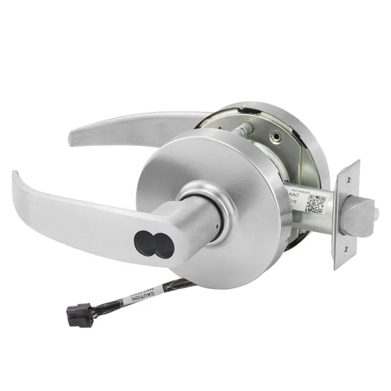 Sargent RX-70-10XG71-LP Fail Secure Cylindrical Electromechanical Lock - Request to Exit, SFIC Less Core, L Rose, P Lever, Grade 1