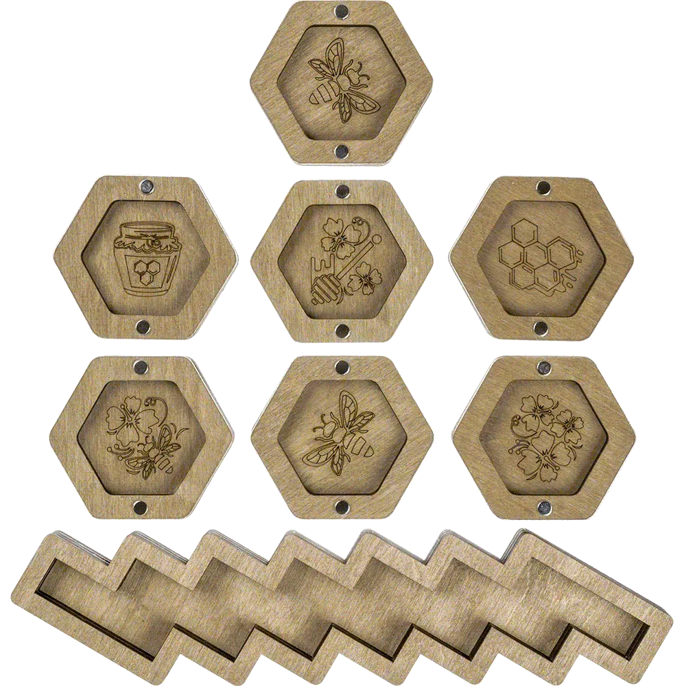 Set of mini organizers FLZB-109
