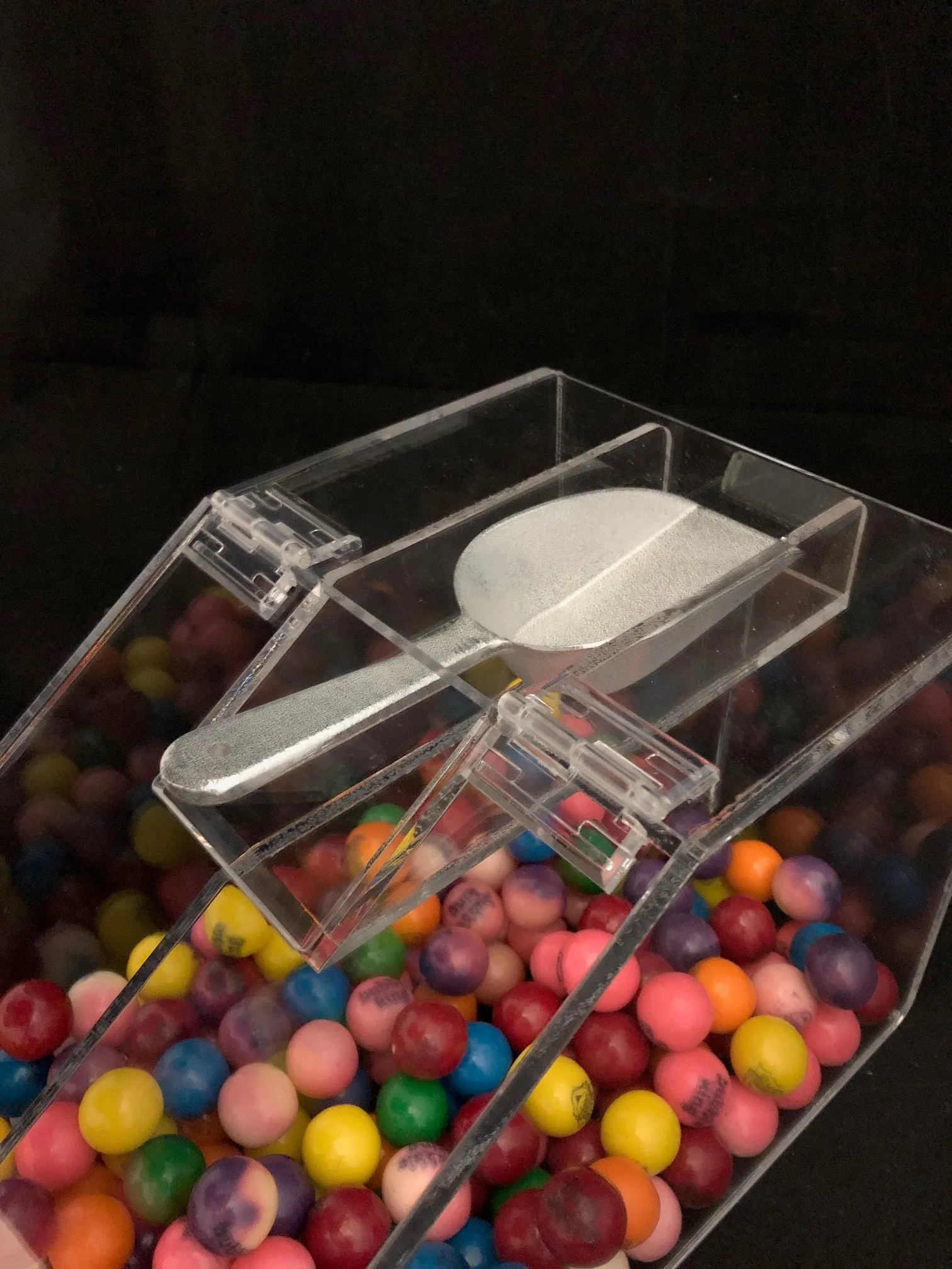 Slanted Lid Double Candy Bin