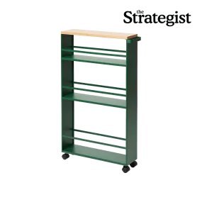 Slim Storage Cart (32" H)  - Steel - Forest Green