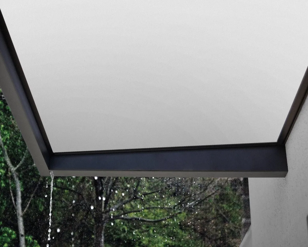 Sophia™ 2150 Door Awning 37" x 85" White Panels | Palram-Canopia
