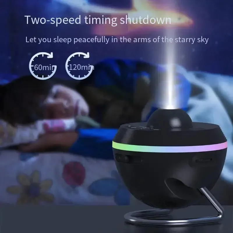 Space Projector Light Dynamic Meteor 13 In 1 Ultra Clear Galaxy Projector Lamp Rotary Space Ball Planetarium Projector Lights For Kids Gift