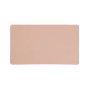 Vegan Leather Desk Pads, 23.6 X 13.7, Light Pink