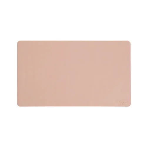 Vegan Leather Desk Pads, 23.6 X 13.7, Light Pink