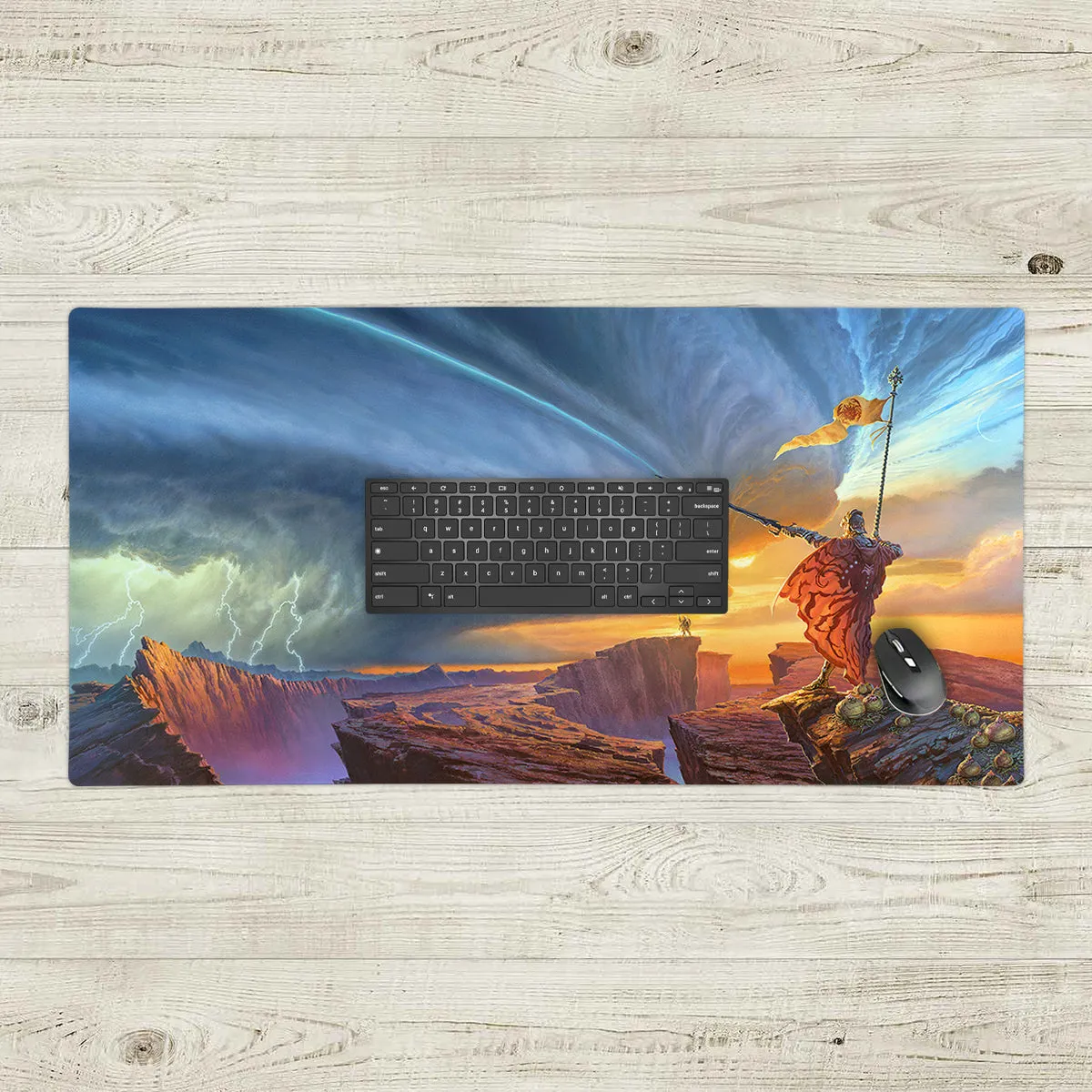 Viking Fox Extended Mousepad