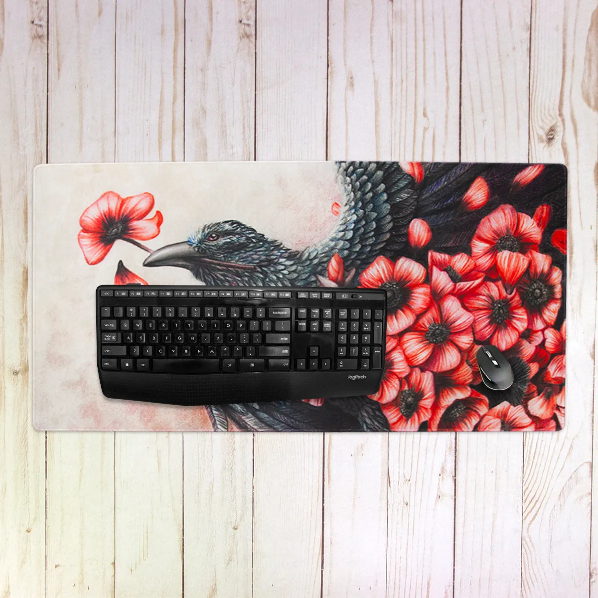 Viking Fox Extended Mousepad