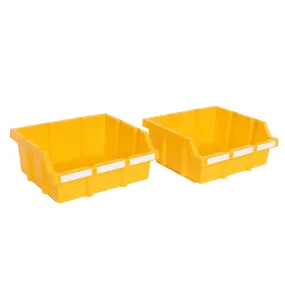 XL Yellow Bins for Commercial Bin Rack (2-Pack)